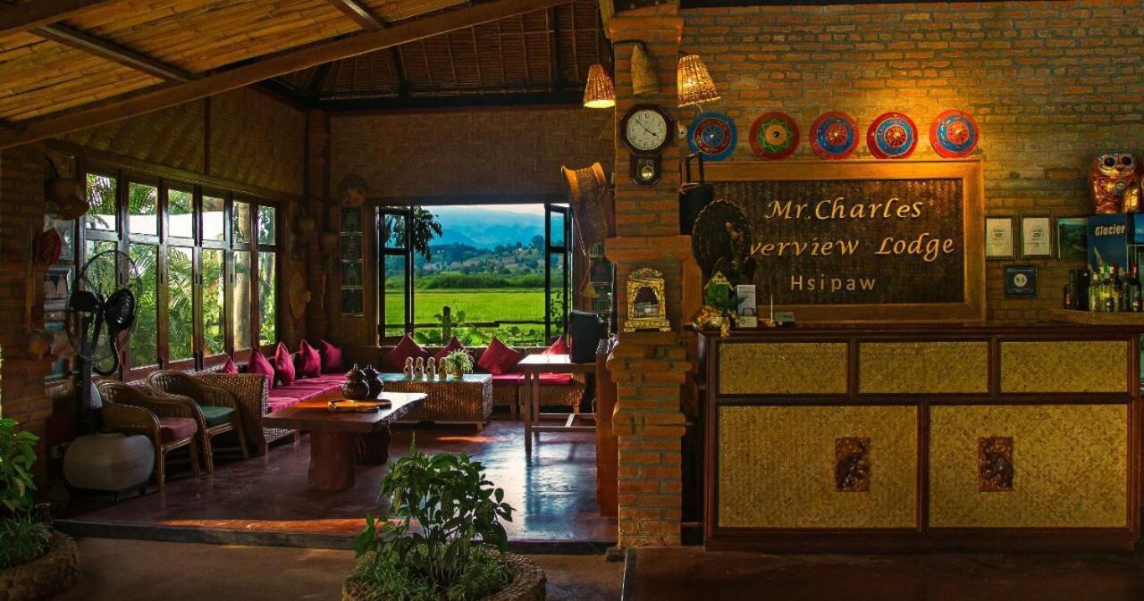 Mr Charles River View Lodge Hsipaw Exterior photo